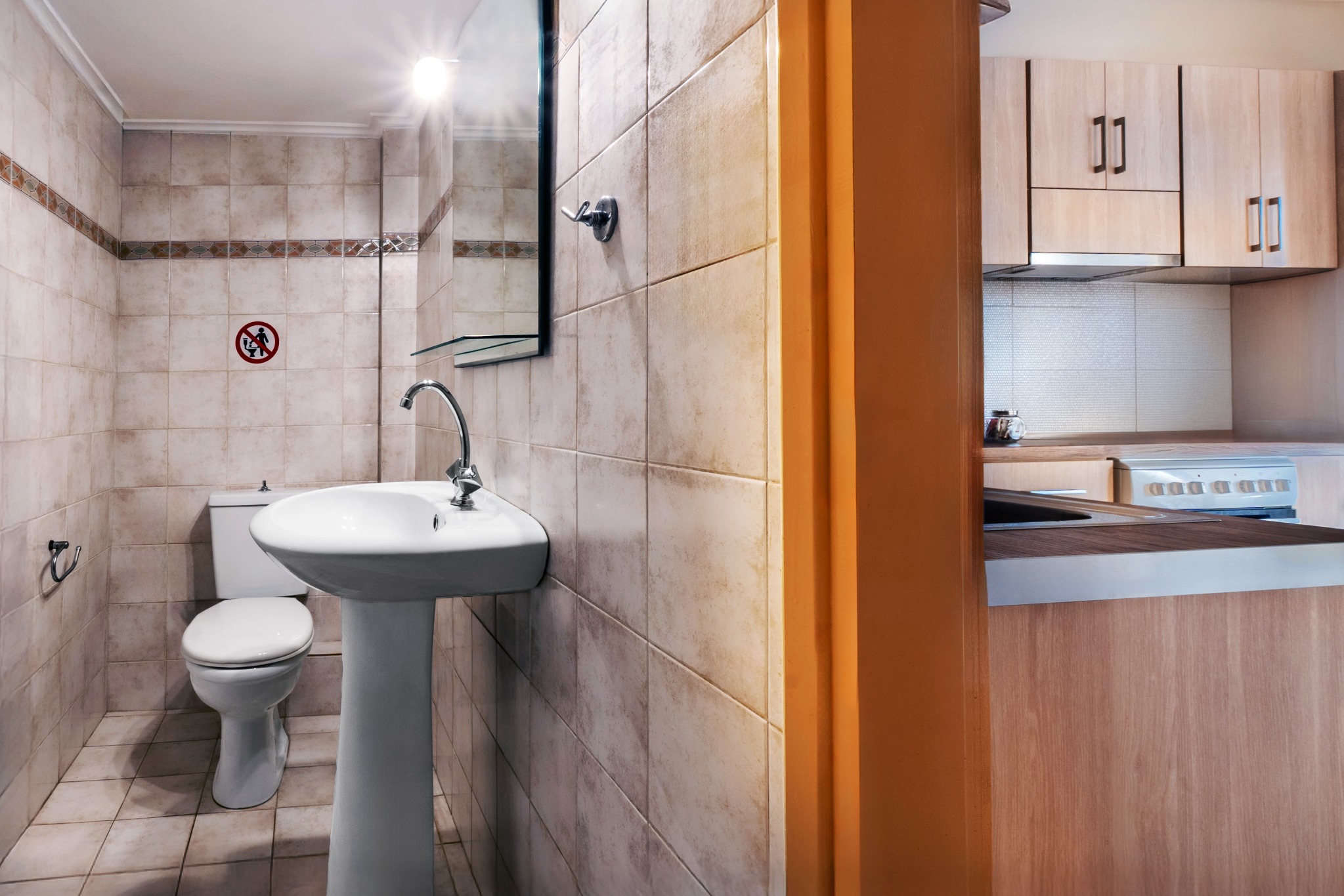 Bathroom and WC
